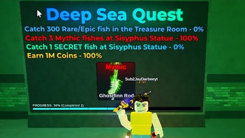 treasure room fish it