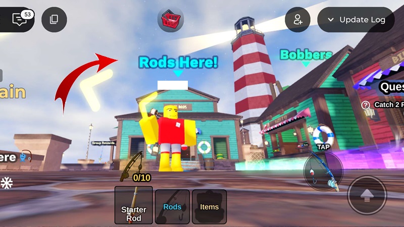 fishing rod fish it
