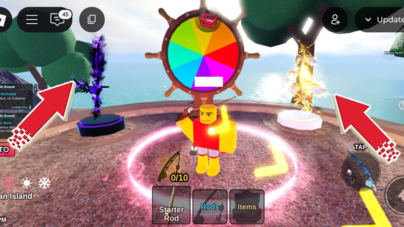 fishing rod fish it