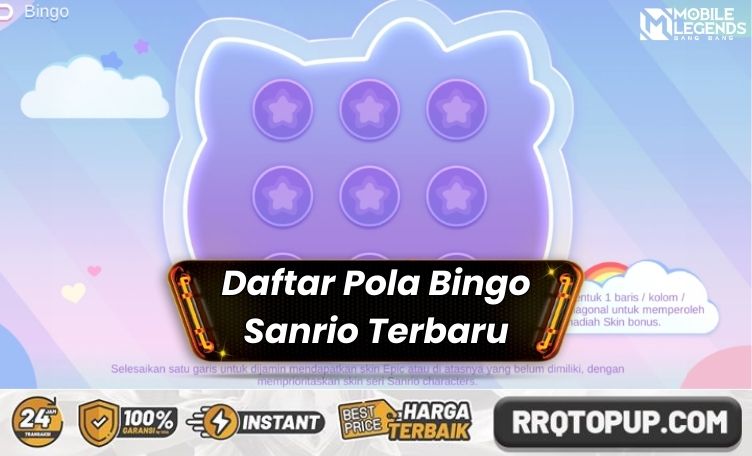 Datar Pola Bingo Sanrio Mobile Legends