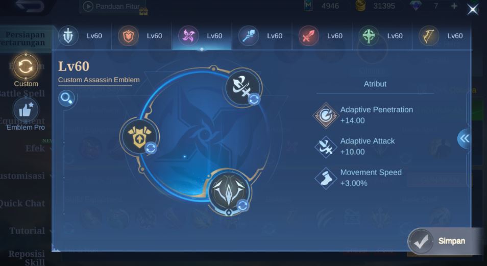 Emblem Obsidia Critical Damage ML
