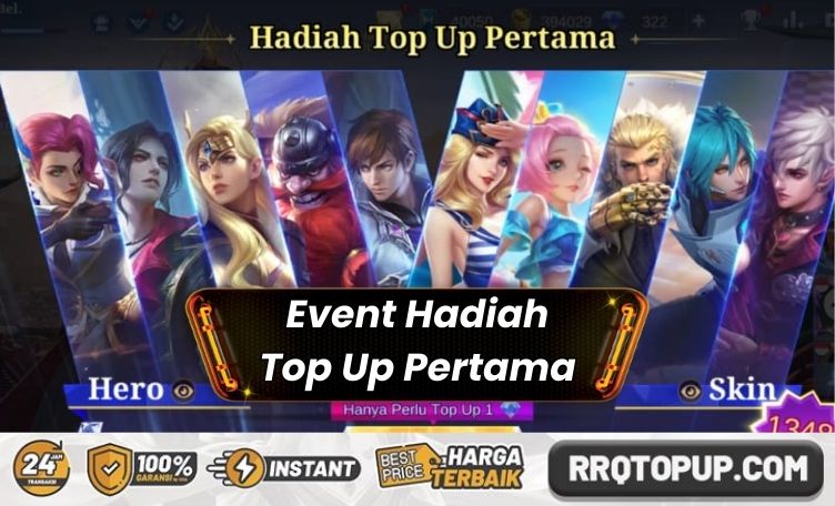 Event Hadiah Top Up Pertama MLBB