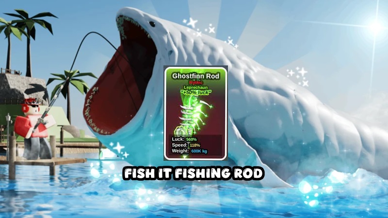 fishing rod fish it