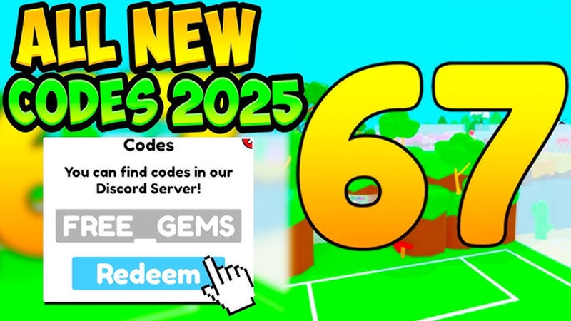 redeem code 67 Clicker