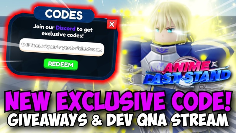 Code Anime Last Stand