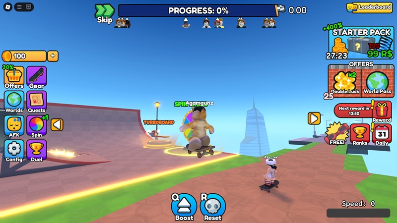 Basic Guide Skateboard Obby