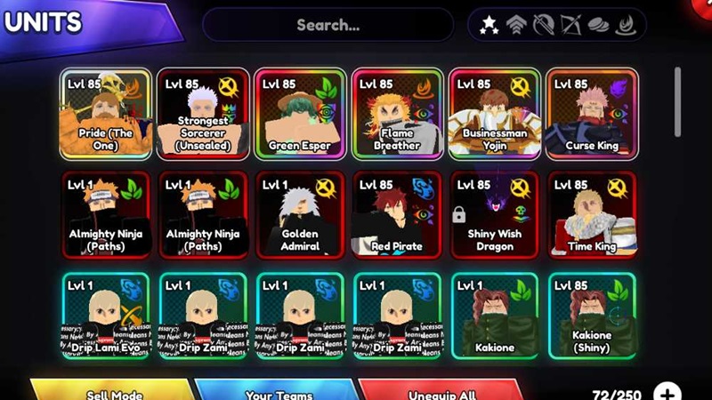 Anime Last Stand Team Guide