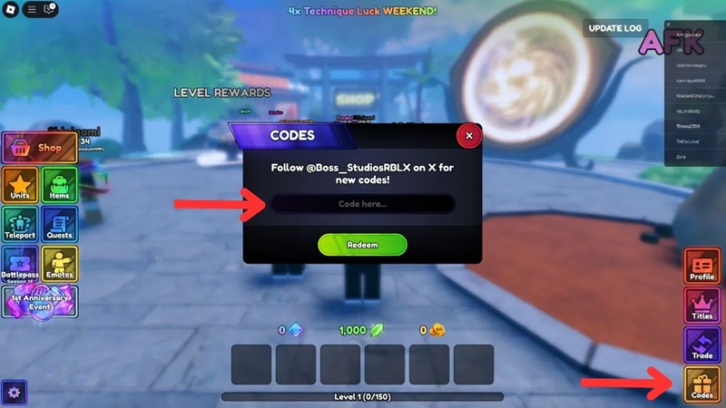 Code Anime Last Stand