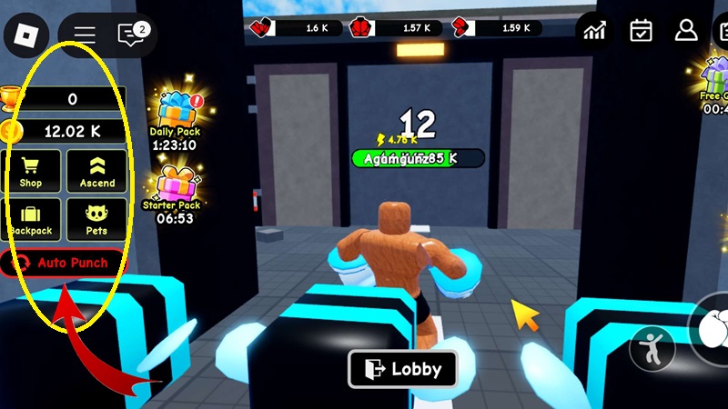 Punch Wall Tutorial Kontrol