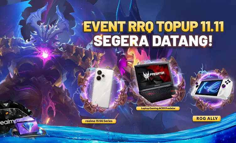 Event RRQ Topup 11.11