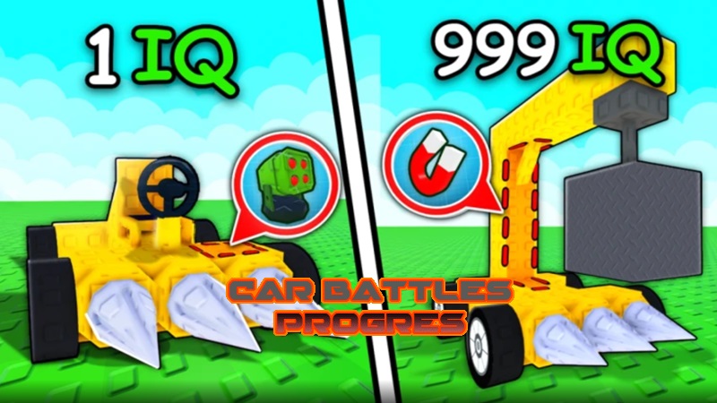 Tutorial CAR BATTLES progres