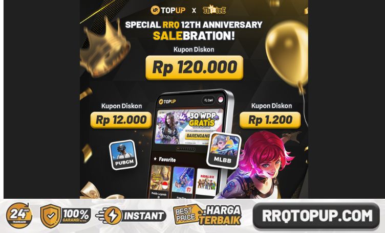 Promo Spesial Ulang Tahun RRQ Ke-12