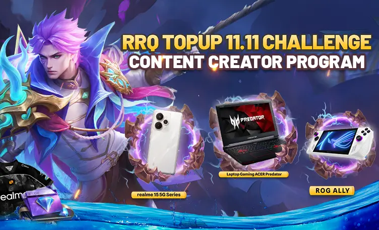 RRQ Topup 11.11 Challenge Content Creator Program