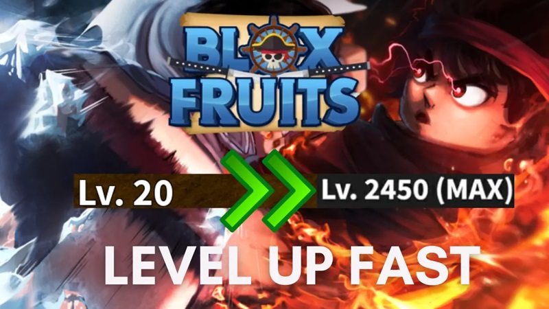 Tutorial Leveling Blox Fruits
