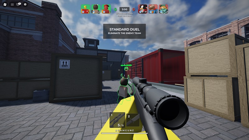 Panduan Sniping Sniper Duels