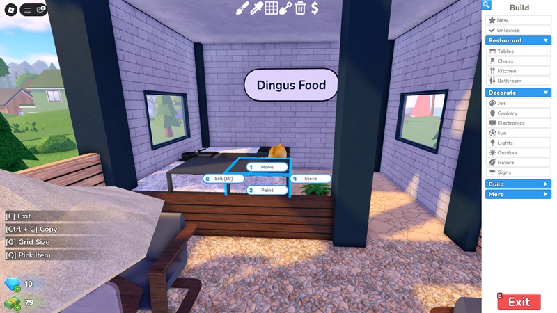 Layout dapur Restaurant Tycoon 3