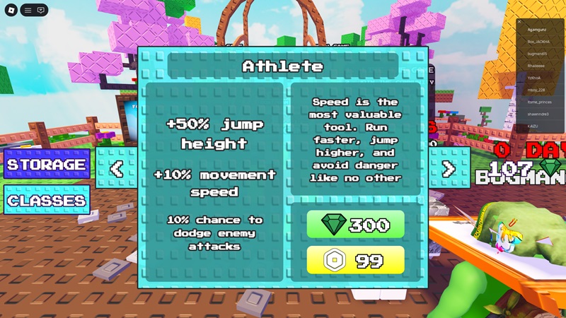 Farming Gems di One Block Roblox