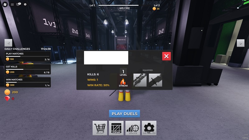 challenge harian Sniper Duels