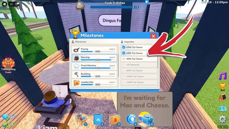 Strategi Event Restaurant Tycoon 3