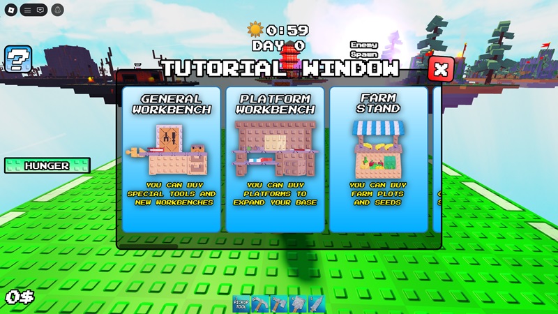 Early Survival One Block Roblox