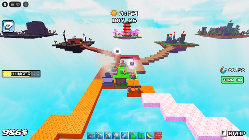 Eksplorasi 8 Island di One Block