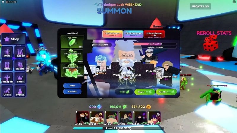 Tips Placement Anime Last Stand