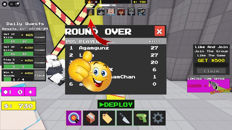 Latihan Aim FPS Flick