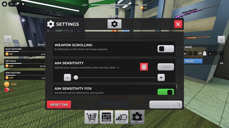 Panduan Sniping Sniper Duels