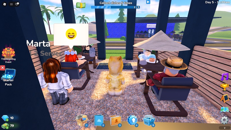 Layout dapur Restaurant Tycoon 3