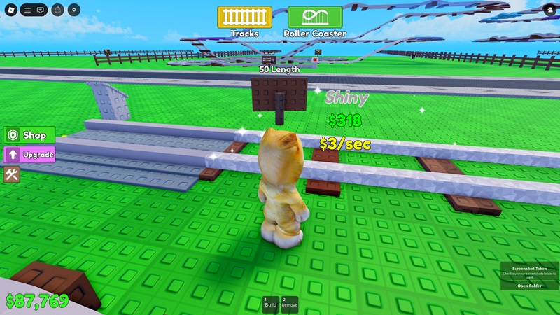 Desain Coaster Build a Roller Coaster Roblox