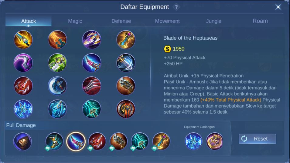 Build Item Aldous ML