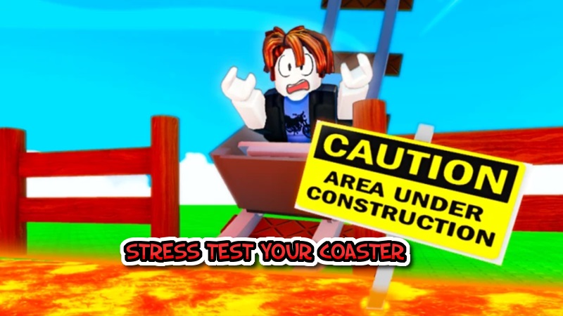 Testing Build a Roller Coaster Roblox