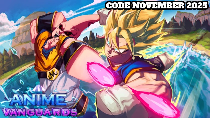 Code Anime Vanguards November