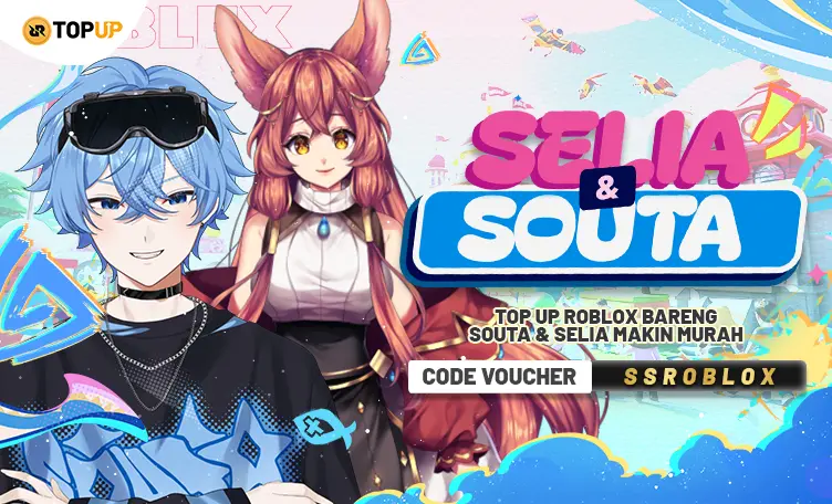 Promo Top Up Roblox Souta dan Selia Makin Murah