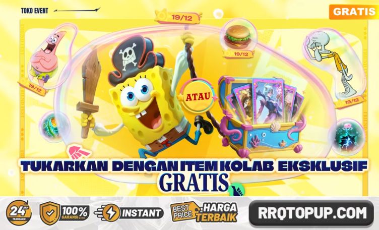 Toko Event MLBB x SpongeBob
