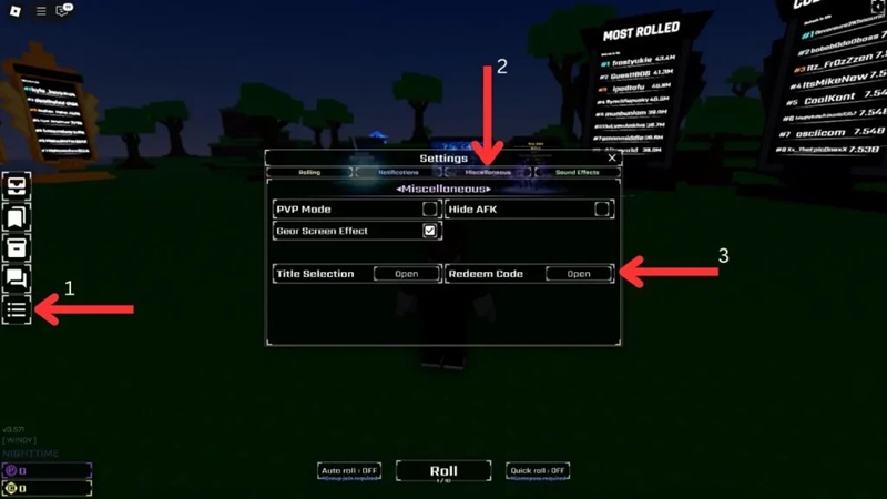 sols rng desember code 2025