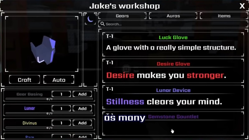 sols rng progression build