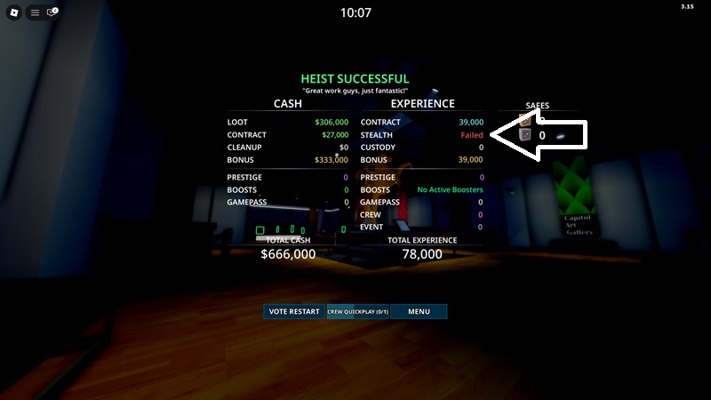 notoriety stealth loud strategi