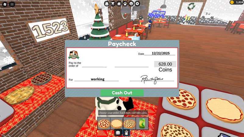 pizza place job guide
