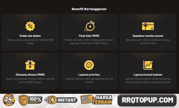 Benefit RRQ Topup PRIME