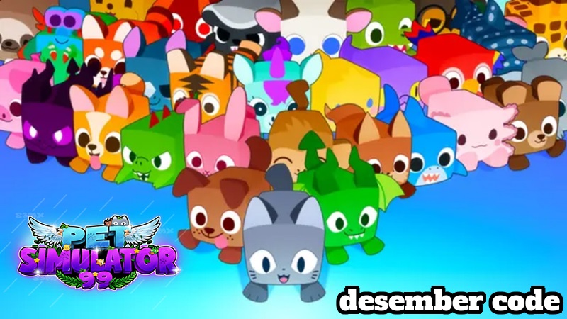 pet simulator 99 desember code 2025