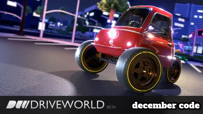 drive world desember code 2025
