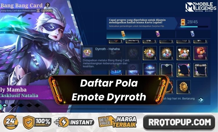 Pola Battle Emote Dyrroth ML