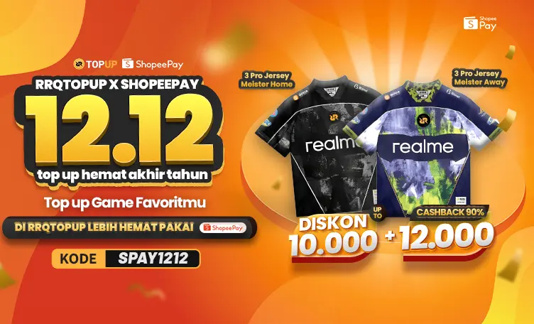 RRQ Topup x ShopeePay 1212