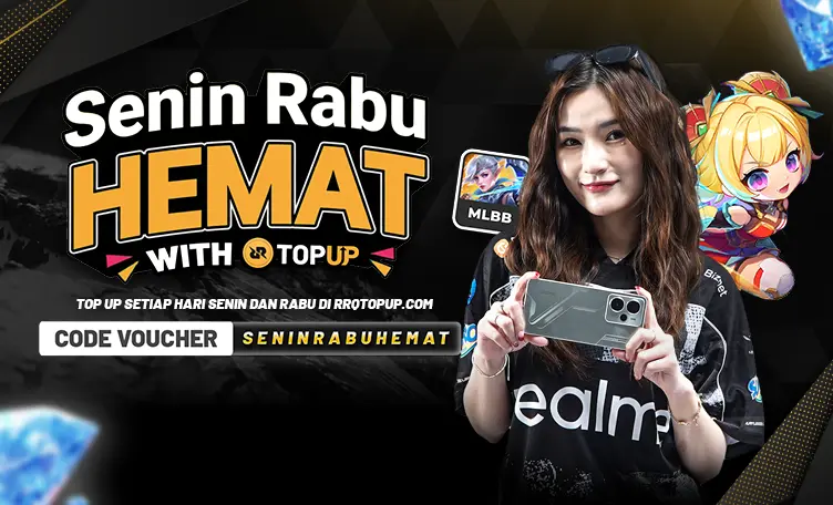 Promo Senin Rabu Hemat RRQ Topup