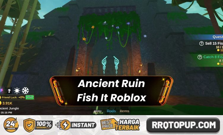 Lokasi Ancient Ruin Fish It
