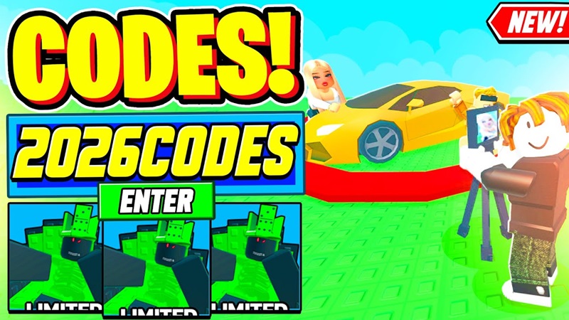 code Be a YouTuber! februari 2026