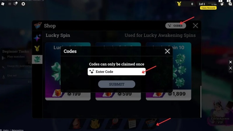 code Racket Rivals februari 2026