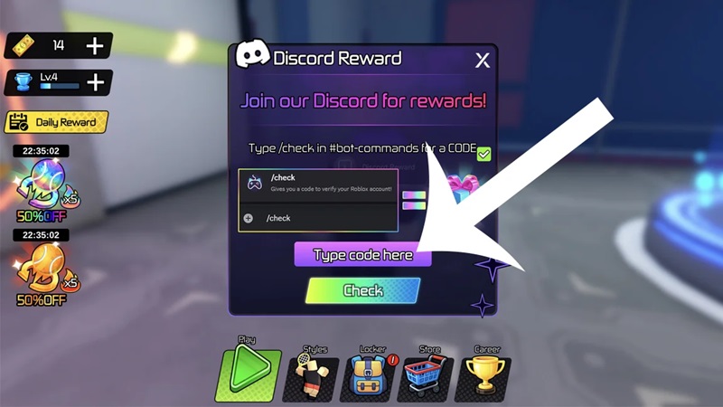 code Neo Tennis februari 2026