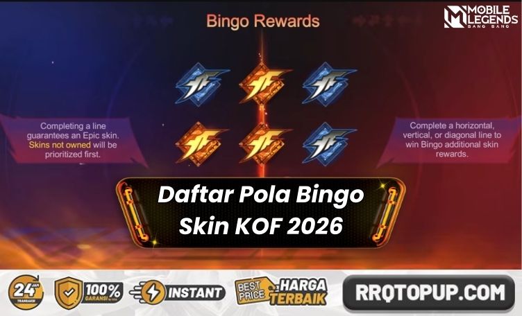 Pola Bingo Skin KOF 2026 MLBB